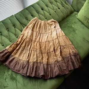 100% cotton artisan midi shirk